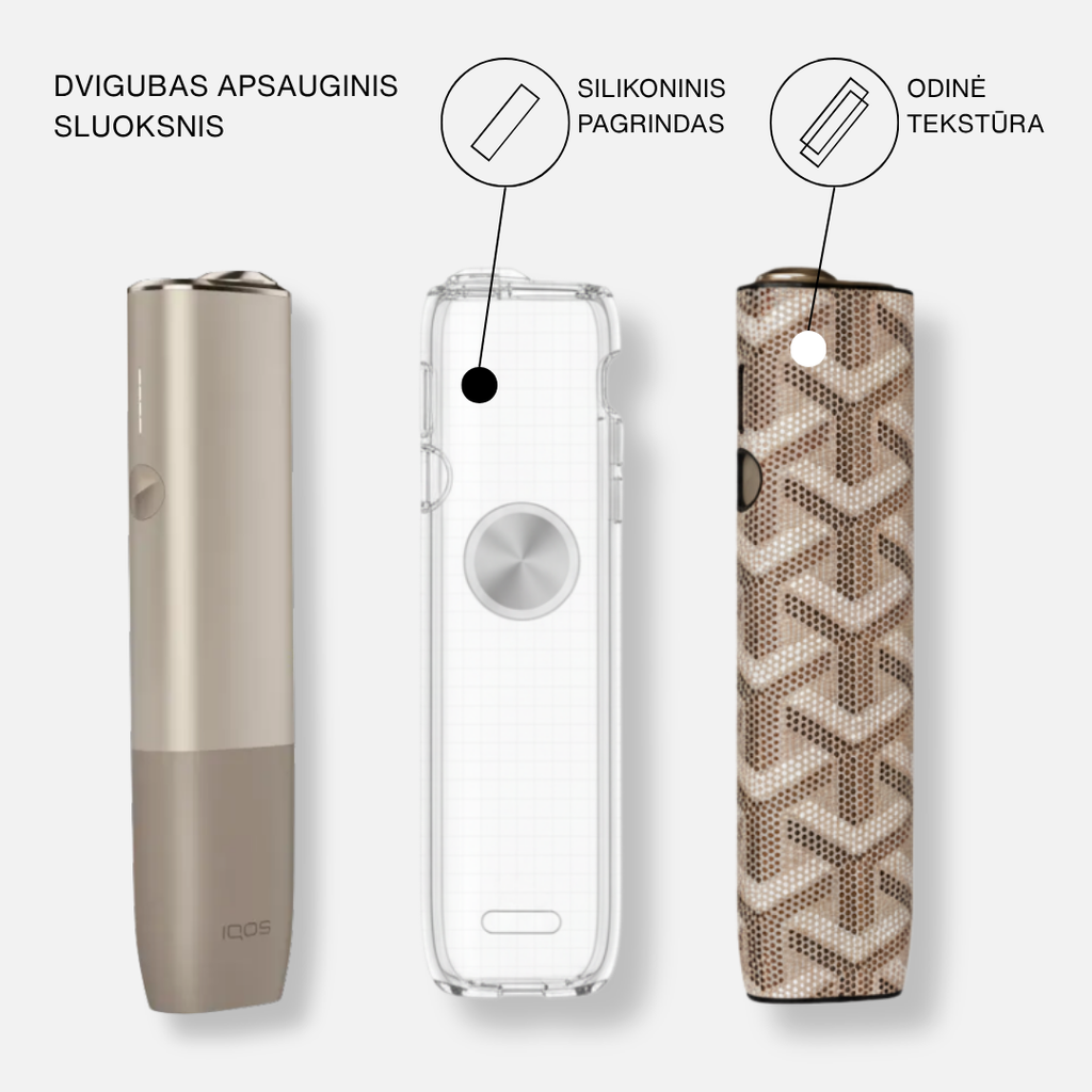 AURIA ONE™ – Stilingas apsauginis dėklas tavo  IQOS ILUMA i ONE